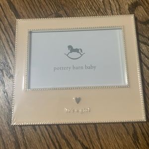 Pottery Barn “it’s a girl” picture frame